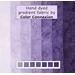 hand dyed gradient bundle of quilting cotton in shades of purple